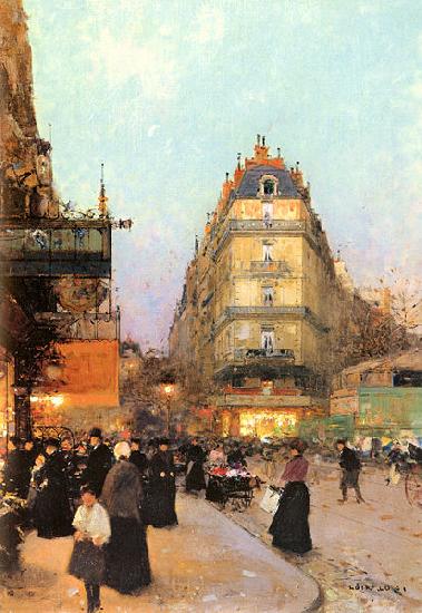 Luigi Loir Les Grands Boulevards